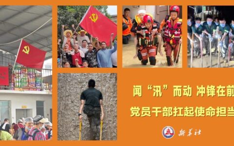 微视频丨闻“汛”而动 冲锋在前 党员干部扛起使命担当